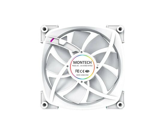Кулер до корпусу MONTECH AX120 PWM WHITE, зображення 5 Кулер до корпусу MONTECH AX120 PWM WHITE, зображення 5