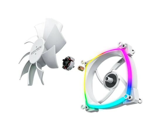 Кулер до корпусу MONTECH AX120 PWM WHITE, зображення 7 Кулер до корпусу MONTECH AX120 PWM WHITE, зображення 7