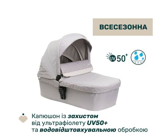 Коляска Chicco 2 в 1 Seety серая (2900990870646) (87097.70.01), изображение 5 Коляска Chicco 2 в 1 Seety серая (2900990870646) (87097.70.01), изображение 5