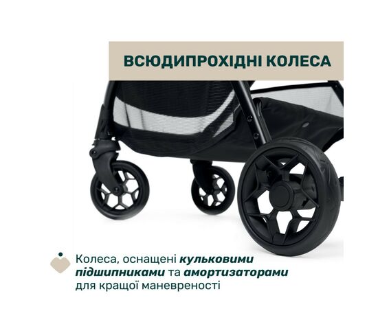Коляска Chicco Glee Stroller Серая (8058664173617) (87068.77), изображение 4 Коляска Chicco Glee Stroller Серая (8058664173617) (87068.77), изображение 4