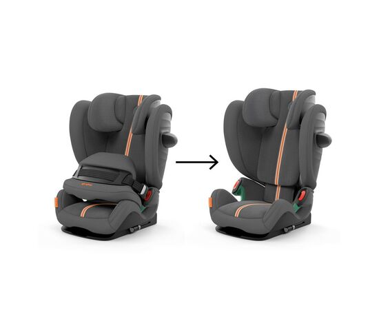 Автокрісло Cybex Pallas G i-Size Plus Lava Grey (523001091), зображення 3 Автокрісло Cybex Pallas G i-Size Plus Lava Grey (523001091), зображення 3