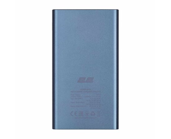 Батарея универсальная 2E 24000mAh PD, QC 100W Steel (2E-PB2502-STEEL), изображение 2 Батарея универсальная 2E 24000mAh PD, QC 100W Steel (2E-PB2502-STEEL), изображение 2