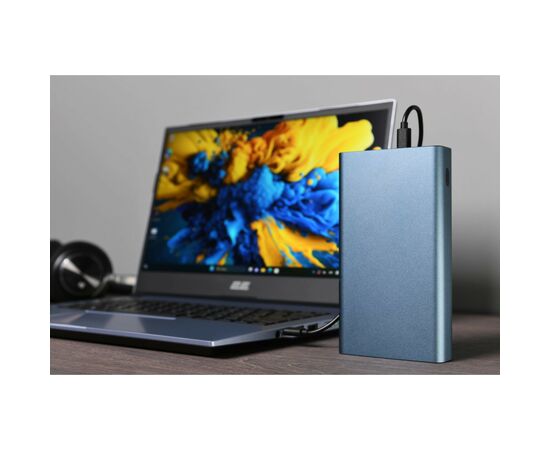 Батарея универсальная 2E 24000mAh PD, QC 100W Steel (2E-PB2502-STEEL), изображение 7 Батарея универсальная 2E 24000mAh PD, QC 100W Steel (2E-PB2502-STEEL), изображение 7