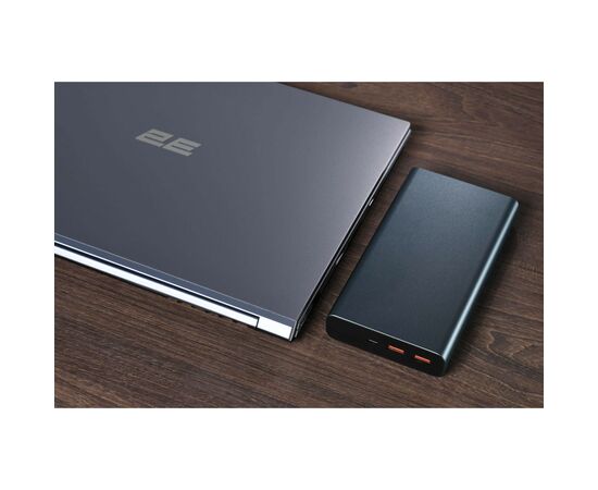 Батарея универсальная 2E 24000mAh PD, QC 100W Steel (2E-PB2502-STEEL), изображение 9 Батарея универсальная 2E 24000mAh PD, QC 100W Steel (2E-PB2502-STEEL), изображение 9