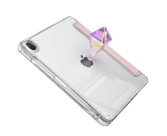 Чехол для планшета BeCover Ultra Slim Origami Transparent Apple iPad Air 11" M2 2024 Pink (711391), изображение 4 Чехол для планшета BeCover Ultra Slim Origami Transparent Apple iPad Air 11" M2 2024 Pink (711391), изображение 4