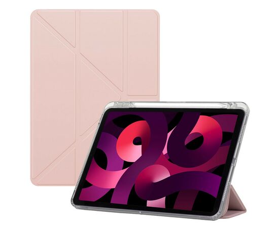 Чохол до планшета BeCover Ultra Slim Origami Transparent Apple iPad Air 11" M2 2024 Pink (711391)