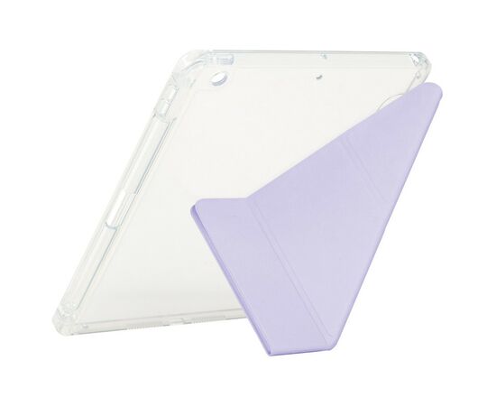 Чехол для планшета BeCover Ultra Slim Origami Transparent Apple Pencil Apple iPad 10.2 2019/2020/2021 Purple (711101), изображение 2 Чехол для планшета BeCover Ultra Slim Origami Transparent Apple Pencil Apple iPad 10.2 2019/2020/2021 Purple (711101), изображение 2