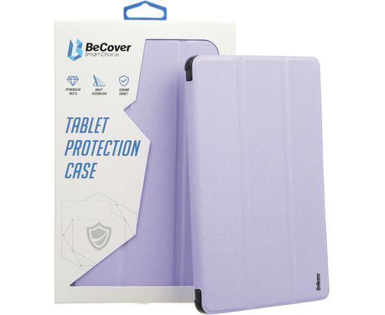 Чохол до планшета BeCover Ultra Slim Origami Transparent Apple Pencil Apple iPad Air (4/5) 2020/2022 10.9" Purple (711105), зображення 6 Чохол до планшета BeCover Ultra Slim Origami Transparent Apple Pencil Apple iPad Air (4/5) 2020/2022 10.9" Purple (711105), зображення 6