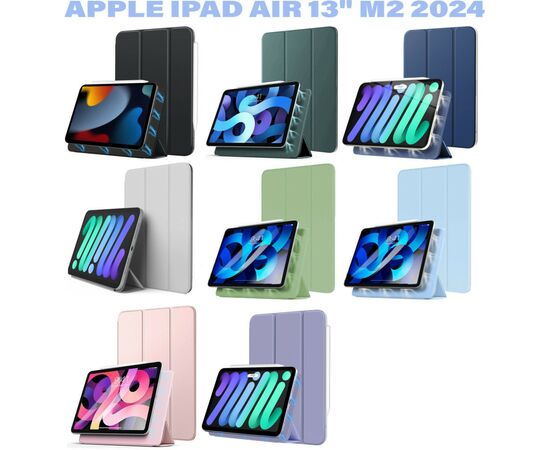 Чехол для планшета BeCover Magnetic Apple iPad Air 13" M2 2024 Dark Green (711479), изображение 7 Чехол для планшета BeCover Magnetic Apple iPad Air 13" M2 2024 Dark Green (711479), изображение 7