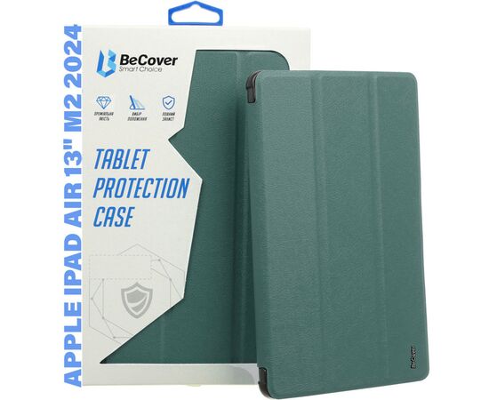 Чехол для планшета BeCover Magnetic Apple iPad Air 13" M2 2024 Dark Green (711479)