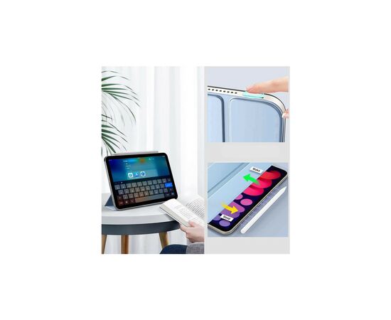 Чехол для планшета BeCover Magnetic Apple iPad Air 13" M2 2024 Light Blue (711482), изображение 4 Чехол для планшета BeCover Magnetic Apple iPad Air 13" M2 2024 Light Blue (711482), изображение 4