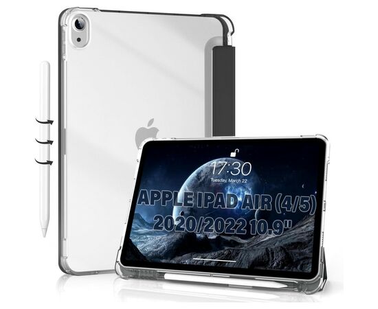 Чехол для планшета BeCover Soft Edge Apple iPad Air (4/5) 2020/2022 10.9" Black (711118), изображение 2 Чехол для планшета BeCover Soft Edge Apple iPad Air (4/5) 2020/2022 10.9" Black (711118), изображение 2