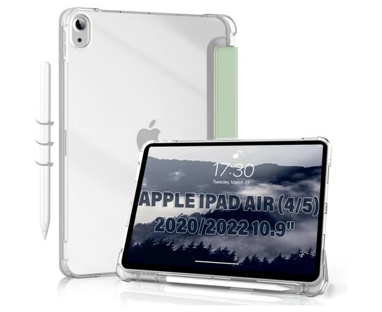 Чехол для планшета BeCover Soft Edge Apple iPad Air (4/5) 2020/2022 10.9" Green (711121), изображение 2 Чехол для планшета BeCover Soft Edge Apple iPad Air (4/5) 2020/2022 10.9" Green (711121), изображение 2
