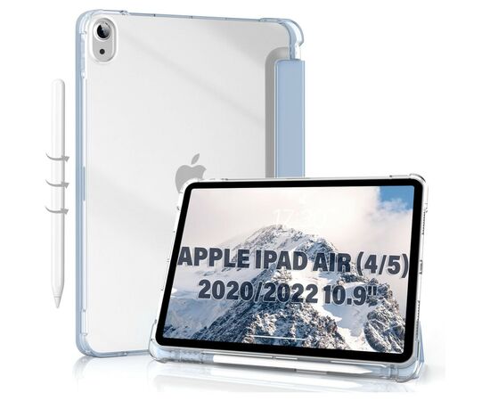 Чехол для планшета BeCover Soft Edge Apple iPad Air (4/5) 2020/2022 10.9" Light Blue (711123), изображение 2 Чехол для планшета BeCover Soft Edge Apple iPad Air (4/5) 2020/2022 10.9" Light Blue (711123), изображение 2
