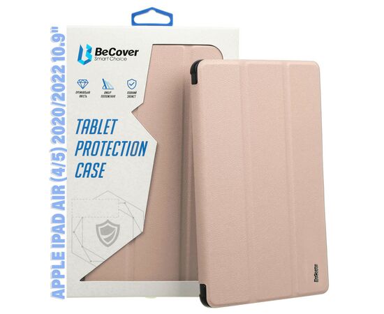 Чехол для планшета BeCover Soft Edge Apple iPad Air (4/5) 2020/2022 10.9" Pink (711125)