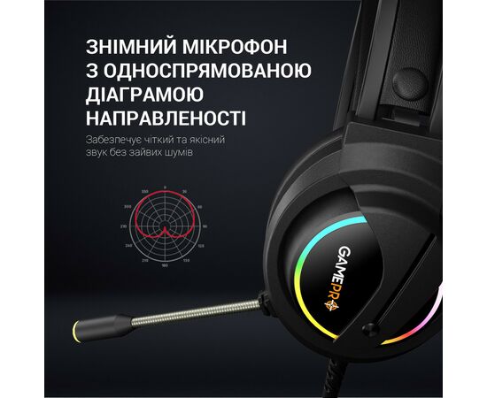 Наушники GamePro HS565 Nitro Black (HS565), изображение 8 Наушники GamePro HS565 Nitro Black (HS565), изображение 8