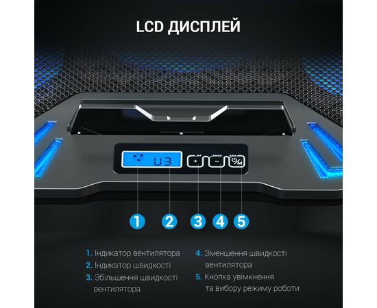 Подставка для ноутбука GamePro CP626, изображение 12 Подставка для ноутбука GamePro CP626, изображение 12