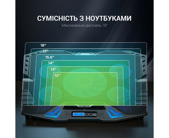 Подставка для ноутбука GamePro CP626, изображение 9 Подставка для ноутбука GamePro CP626, изображение 9