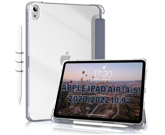 Чехол для планшета BeCover Soft Edge Apple iPad Air (4/5) 2020/2022 10.9" Purple (711124), изображение 2 Чехол для планшета BeCover Soft Edge Apple iPad Air (4/5) 2020/2022 10.9" Purple (711124), изображение 2