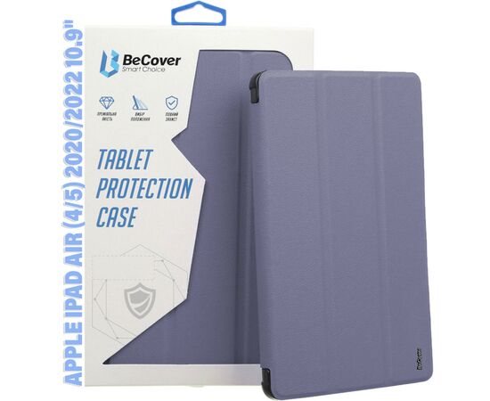 Чехол для планшета BeCover Soft Edge Apple iPad Air (4/5) 2020/2022 10.9" Purple (711124)
