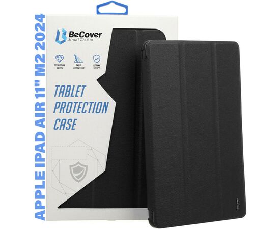 Чехол для планшета BeCover Soft Edge Apple iPad Air 11" M2/M3 (2024/2025) Black (711425)