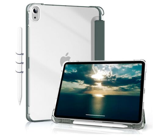 Чехол для планшета BeCover Soft Edge Apple iPad Air 11" M2/M3 (2024/2025) Dark Green (711426), изображение 2 Чехол для планшета BeCover Soft Edge Apple iPad Air 11" M2/M3 (2024/2025) Dark Green (711426), изображение 2