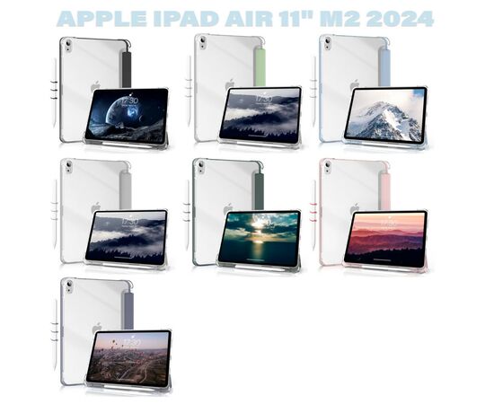 Чехол для планшета BeCover Soft Edge Apple iPad Air 11" M2/M3 (2024/2025) Green (711427), изображение 6 Чехол для планшета BeCover Soft Edge Apple iPad Air 11" M2/M3 (2024/2025) Green (711427), изображение 6