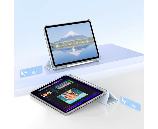 Чехол для планшета BeCover Soft Edge Apple iPad Air 11" M2 2024 Light Blue (711429), изображение 4 Чехол для планшета BeCover Soft Edge Apple iPad Air 11" M2 2024 Light Blue (711429), изображение 4