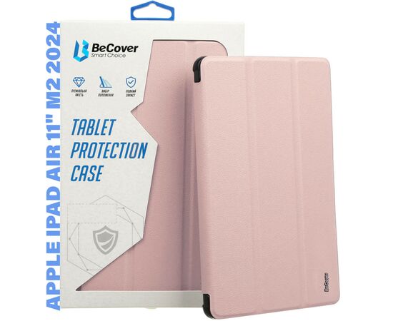 Чехол для планшета BeCover Soft Edge Apple iPad Air 11" M2 2024 Pink (711431)