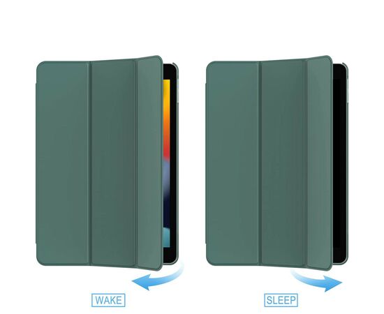 Чехол для планшета BeCover Tri Fold Hard Apple iPad 10.2 2019/2020/2021 Dark Green (709656) (709656), изображение 6 Чехол для планшета BeCover Tri Fold Hard Apple iPad 10.2 2019/2020/2021 Dark Green (709656) (709656), изображение 6