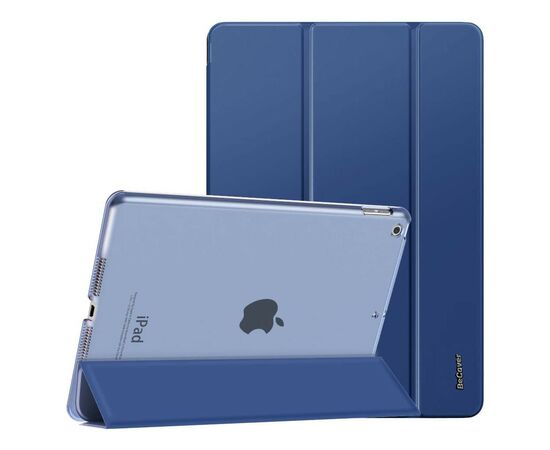 Чехол для планшета BeCover Tri Fold Hard Apple iPad 10.2 2019/2020/2021 Deep Blue (706865) (706865), изображение 2 Чехол для планшета BeCover Tri Fold Hard Apple iPad 10.2 2019/2020/2021 Deep Blue (706865) (706865), изображение 2