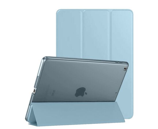 Чехол для планшета BeCover Tri Fold Hard Apple iPad 10.2 2019/2020/2021 Light Blue (711126), изображение 2 Чехол для планшета BeCover Tri Fold Hard Apple iPad 10.2 2019/2020/2021 Light Blue (711126), изображение 2