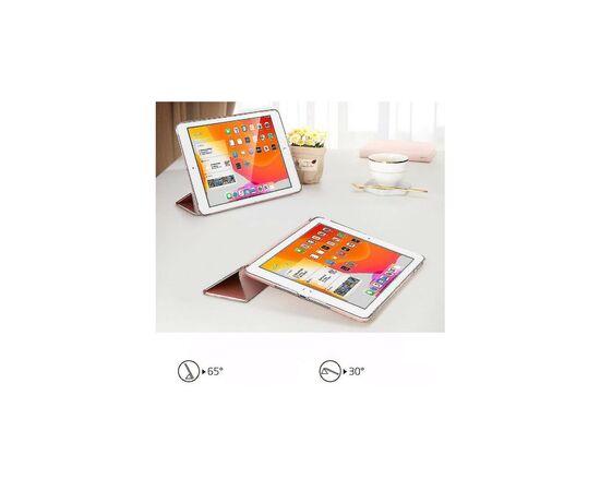 Чехол для планшета BeCover Tri Fold Hard Apple iPad 10.2 2019/2020/2021 Pink (711127), изображение 5 Чехол для планшета BeCover Tri Fold Hard Apple iPad 10.2 2019/2020/2021 Pink (711127), изображение 5