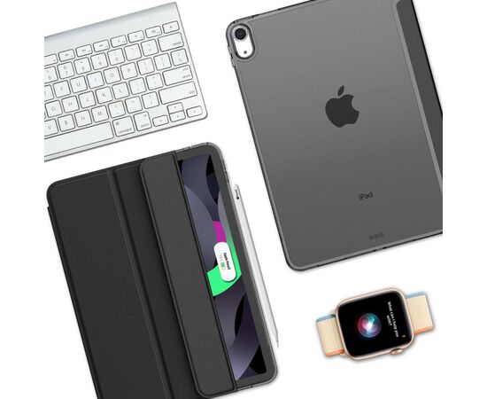 Чехол для планшета BeCover Tri Fold Hard Apple iPad Air (4/5) 2020/2022 10.9" Black (709661) (709661), изображение 4