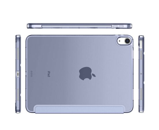 Чохол до планшета BeCover Tri Fold Hard Apple iPad Air (4/5) 2020/2022 10.9" Purple (709665) (709665), зображення 3 Чохол до планшета BeCover Tri Fold Hard Apple iPad Air (4/5) 2020/2022 10.9" Purple (709665) (709665), зображення 3