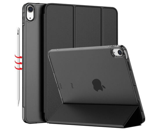 Чехол для планшета BeCover Tri Fold Hard Apple iPad Air 11" M2 2024 Black (711412), изображение 2 Чехол для планшета BeCover Tri Fold Hard Apple iPad Air 11" M2 2024 Black (711412), изображение 2