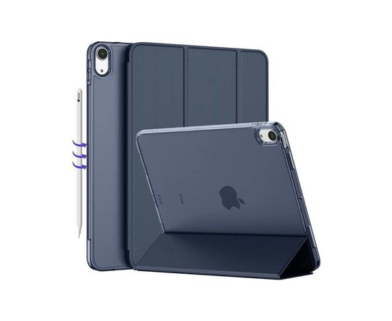 Чехол для планшета BeCover Tri Fold Hard Apple iPad Air 11" M2 2024 Deep Blue (711413), изображение 2 Чехол для планшета BeCover Tri Fold Hard Apple iPad Air 11" M2 2024 Deep Blue (711413), изображение 2