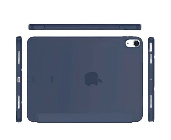 Чехол для планшета BeCover Tri Fold Hard Apple iPad Air 11" M2 2024 Deep Blue (711413), изображение 3 Чехол для планшета BeCover Tri Fold Hard Apple iPad Air 11" M2 2024 Deep Blue (711413), изображение 3