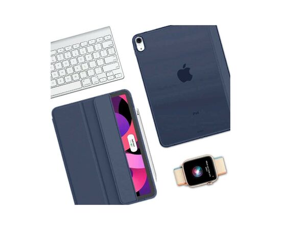 Чехол для планшета BeCover Tri Fold Hard Apple iPad Air 11" M2 2024 Deep Blue (711413), изображение 5 Чехол для планшета BeCover Tri Fold Hard Apple iPad Air 11" M2 2024 Deep Blue (711413), изображение 5
