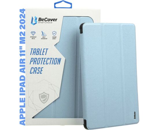 Чохол до планшета BeCover Tri Fold Hard Apple iPad Air 11" M2 2024 Light Blue (711415)