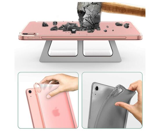 Чехол для планшета BeCover Tri Fold Hard Apple iPad Air 11" M2 2024 Pink (711416), изображение 4 Чехол для планшета BeCover Tri Fold Hard Apple iPad Air 11" M2 2024 Pink (711416), изображение 4