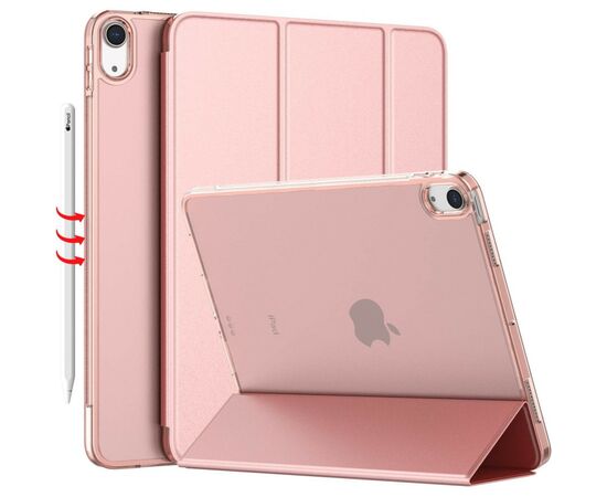 Чехол для планшета BeCover Tri Fold Hard Apple iPad Air 4 10.9 2020/2021 Pink (709660) (709660), изображение 2