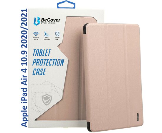 Чехол для планшета BeCover Tri Fold Hard Apple iPad Air 4 10.9 2020/2021 Pink (709660) (709660)