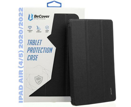 Чехол для планшета BeCover Tri Fold Hard TPU Apple iPad Air (4/5) 2020/2022 10.9" Black (711106)