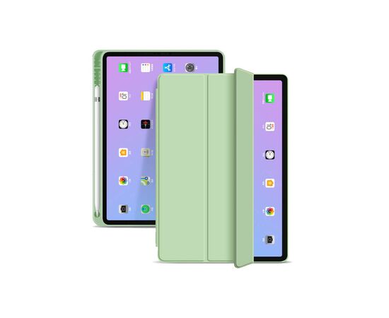 Чехол для планшета BeCover Tri Fold Hard TPU Apple iPad Air 11" M2 2024 Green (711402), изображение 3 Чехол для планшета BeCover Tri Fold Hard TPU Apple iPad Air 11" M2 2024 Green (711402), изображение 3