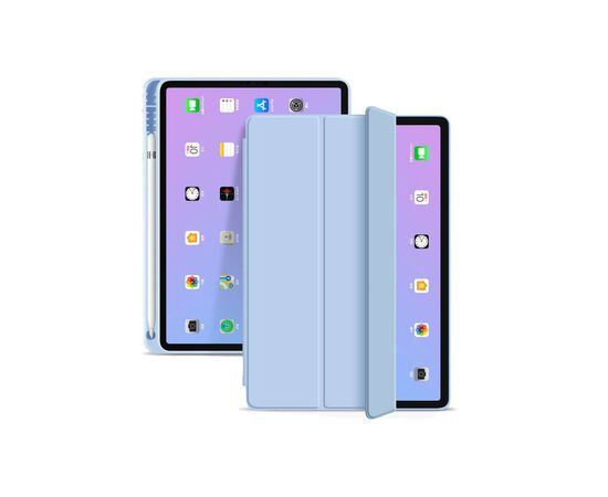 Чехол для планшета BeCover Tri Fold Hard TPU Apple iPad Air 11" M2 2024 Light Blue (711403), изображение 2 Чехол для планшета BeCover Tri Fold Hard TPU Apple iPad Air 11" M2 2024 Light Blue (711403), изображение 2