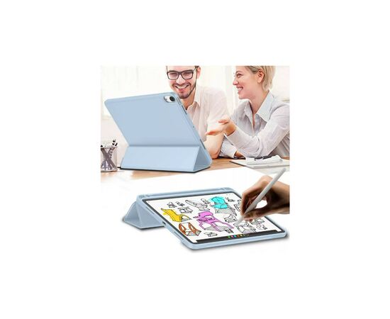 Чехол для планшета BeCover Tri Fold Hard TPU Apple iPad Air 11" M2 2024 Light Blue (711403), изображение 3 Чехол для планшета BeCover Tri Fold Hard TPU Apple iPad Air 11" M2 2024 Light Blue (711403), изображение 3