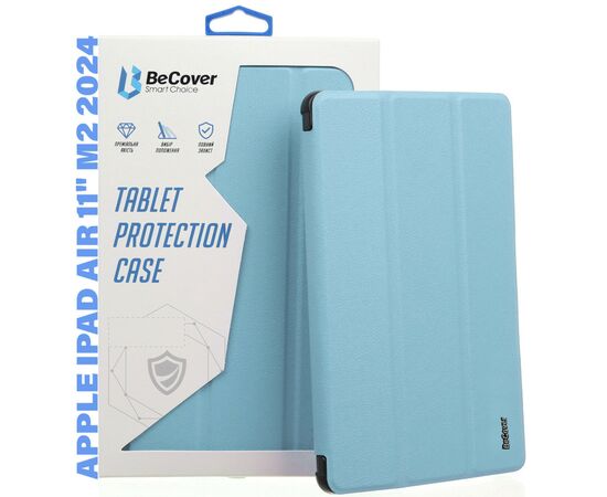 Чохол до планшета BeCover Tri Fold Hard TPU Apple iPad Air 11" M2 2024 Light Blue (711403)