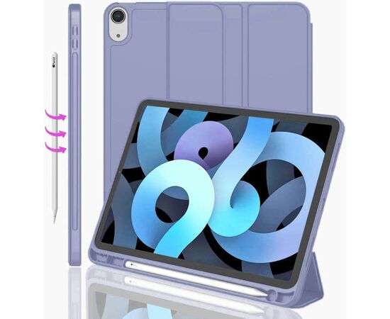 Чехол для планшета BeCover Tri Fold Hard TPU Apple iPad Air 11" M2 2024 Purple (711404), изображение 3 Чехол для планшета BeCover Tri Fold Hard TPU Apple iPad Air 11" M2 2024 Purple (711404), изображение 3