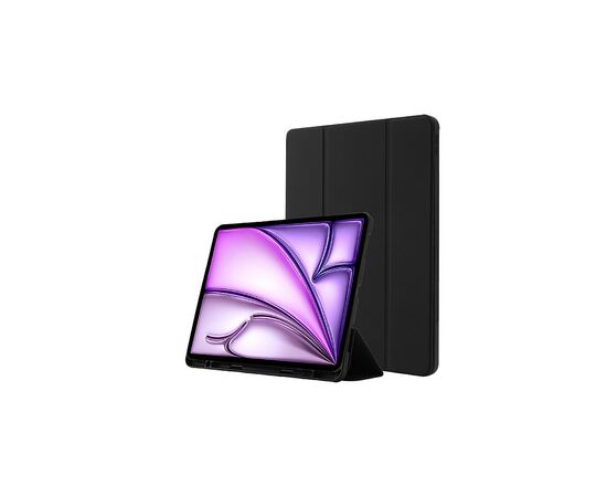 Чехол для планшета BeCover Tri Fold Hard TPU Apple iPad Air 13" M2 2024 Black (711466), изображение 2 Чехол для планшета BeCover Tri Fold Hard TPU Apple iPad Air 13" M2 2024 Black (711466), изображение 2